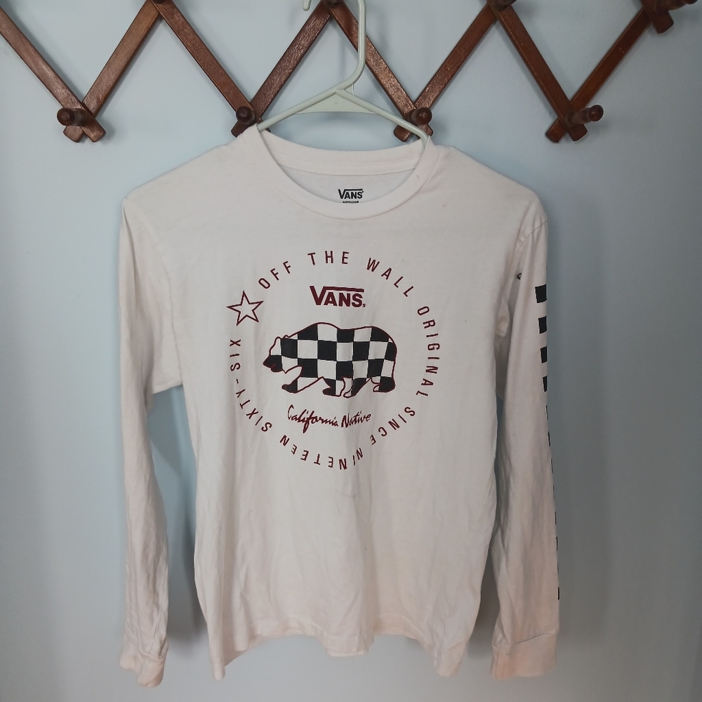 Super cute vans long sleeve 🍒